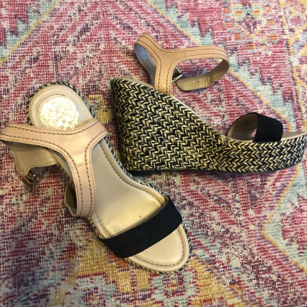 Vince Camuto wedges, barely worn